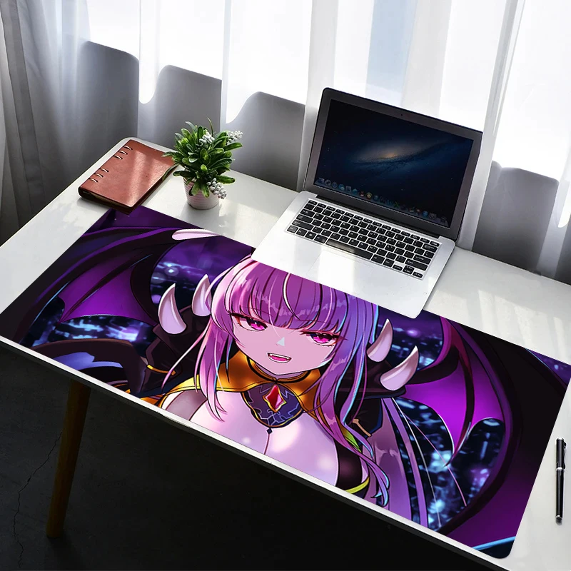

Hololive Mori Calliope Mouse Pad PC Accessories Mousepad Laptop Non Slip Extended Pad Rubber Keyboard Pad Desk Gaming Mouse Mat