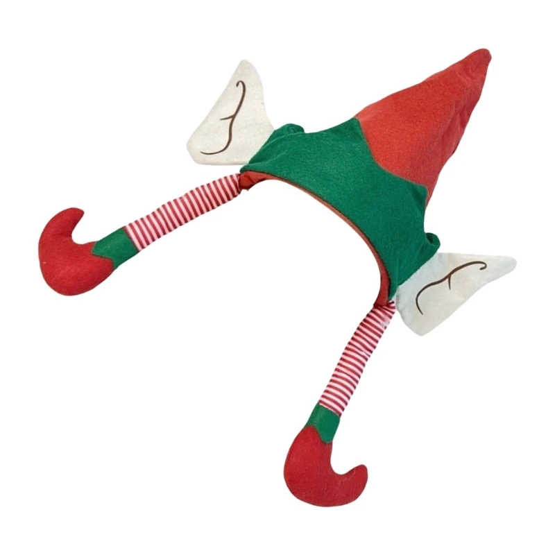 Christmas Hat Mischievous Hat Santa Helpers Leprechaun Wear Accessory