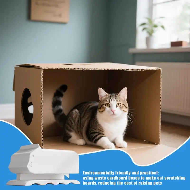 Cat Scratcher Cardboard Cutter Handheld Cutting Gadget Lightweight Cardboard Cutter For Cat Scratching Boards For Home Apartment