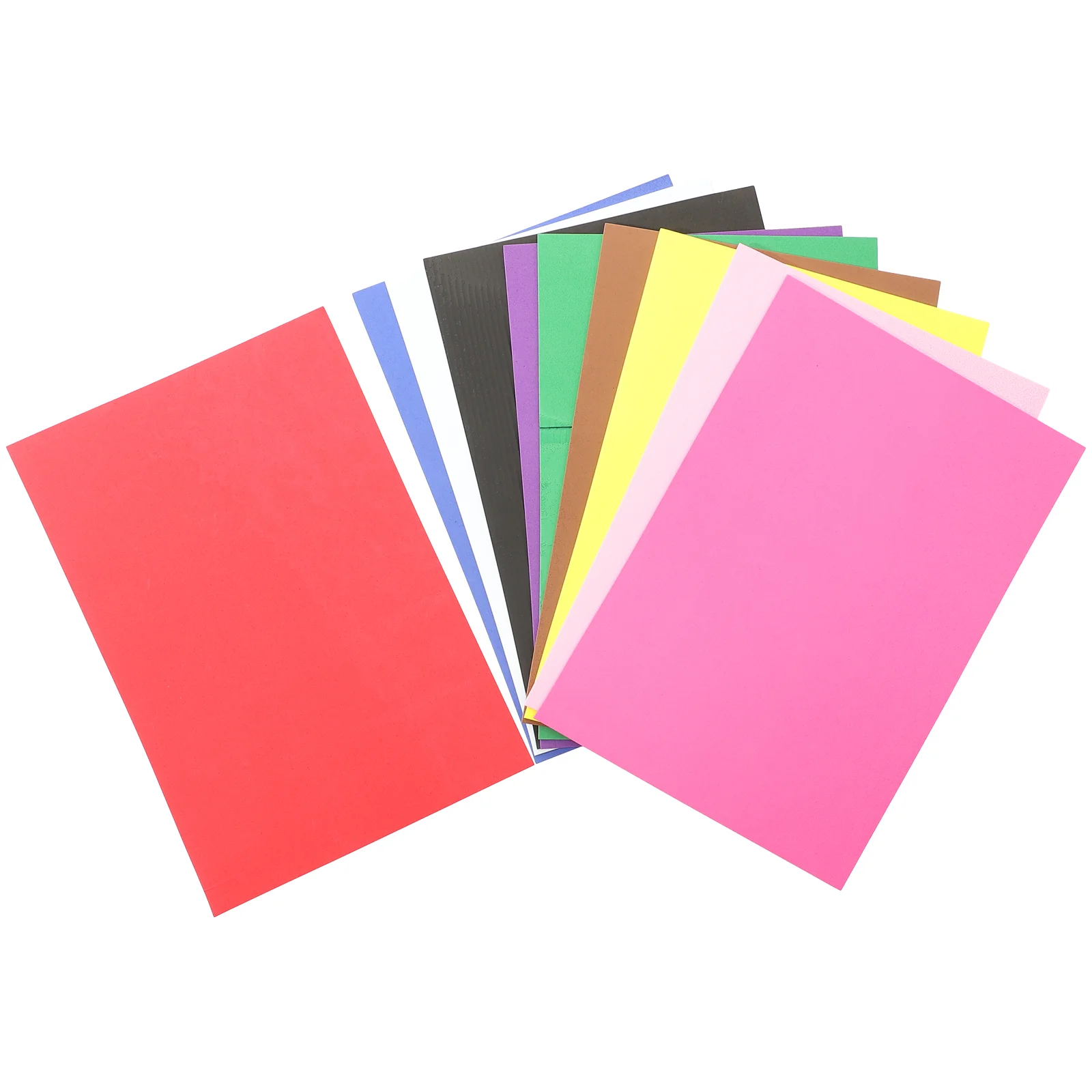 10PCS A4 Size Mixed Color Thick Sponge Paper Handicraft DIY Use Source Material Sheets DIY Sheets Craft Sheets