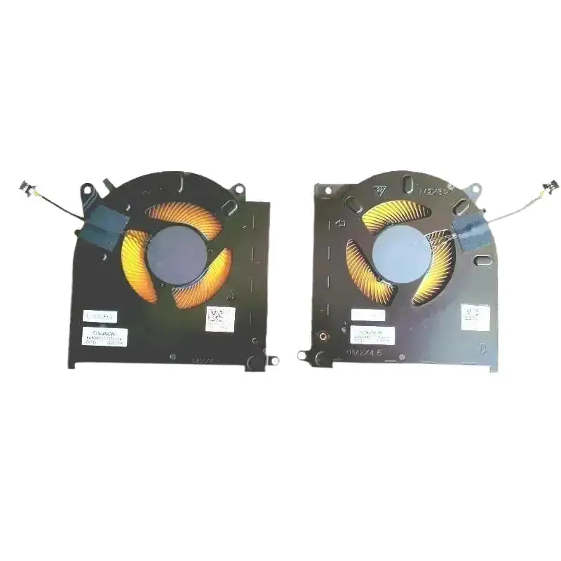 

~NEW ORIGINAL Laptop CPU GPU Cooler Fan For DELL Alienware M15 R4 R3 0D1X38 0TG9V0 RTX 12V 5V 087HF0 01F4FV (*)\