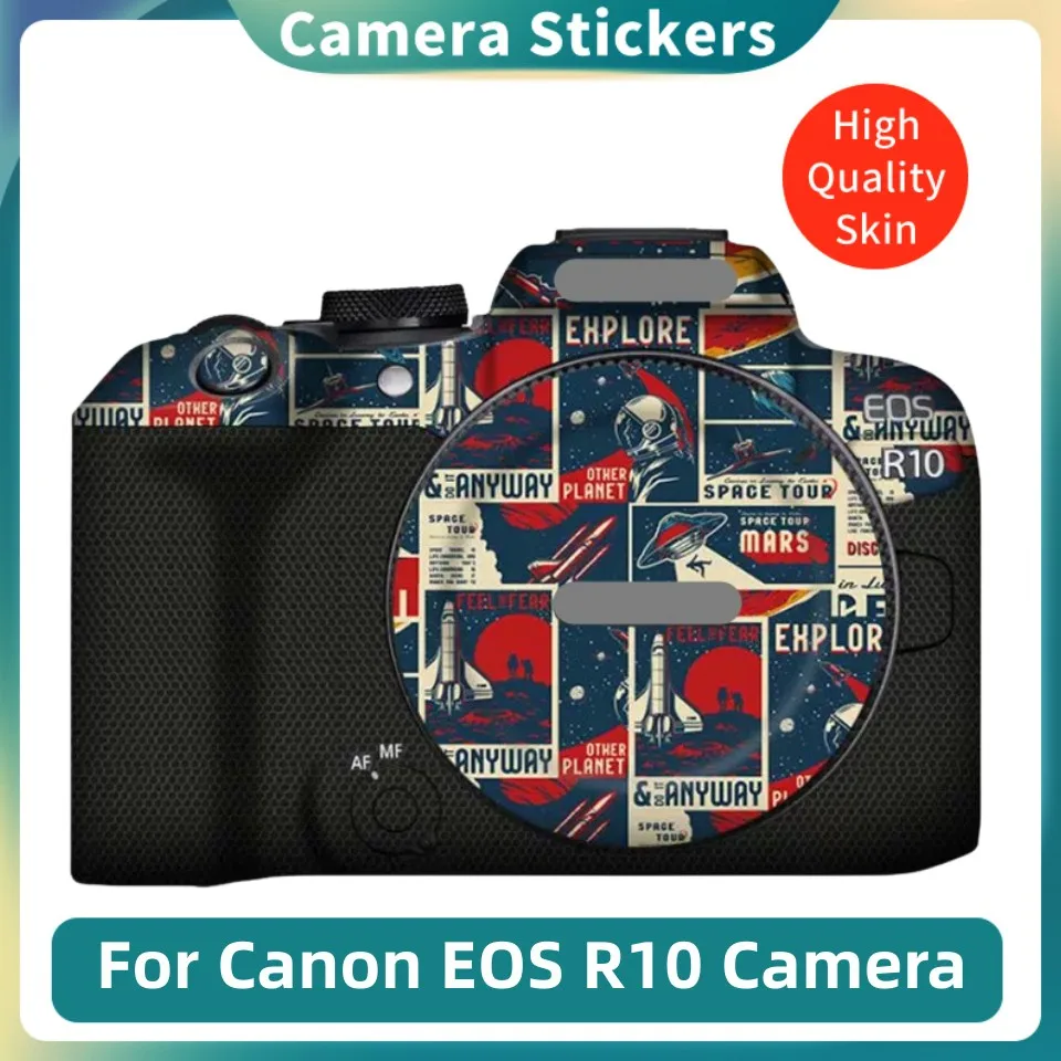 Decal Skin For Canon R10 Camera Sticker Vinyl Wrap Anti-Scratch Protective Film Protector Coat EOSR10