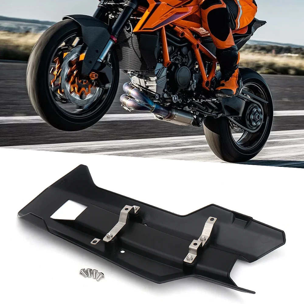 

New Motorcycle Accessories Fit For 990 Duke 2024- 1390 DUKE Front Spoiler Lower Bottom Oil Belly Pan Cover Fairing Cowl