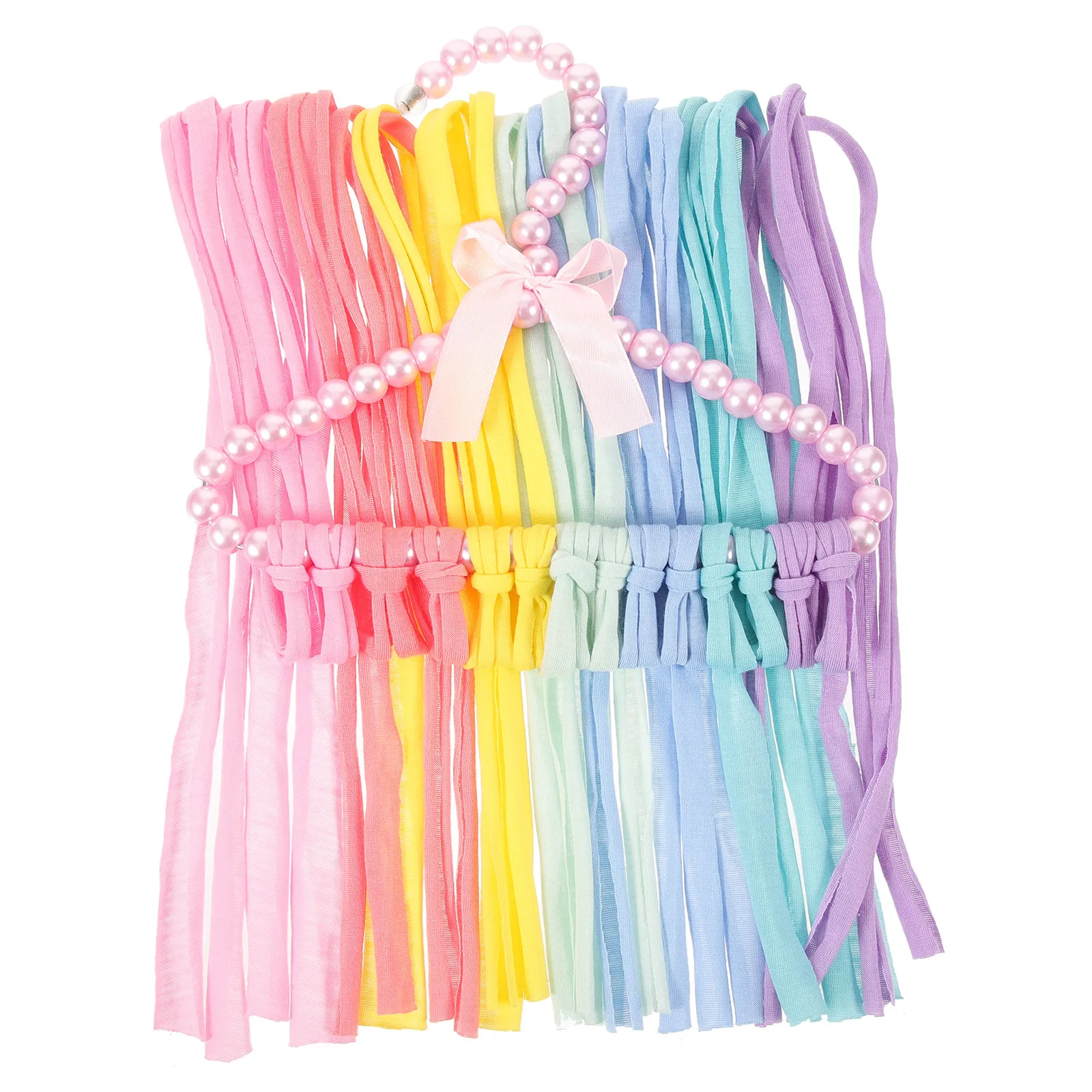 

Bow Organizer for Hair Bows Creative Rainbow Hanger Large Capacity Hair Accessories Holder Decorative Bedroom Storage