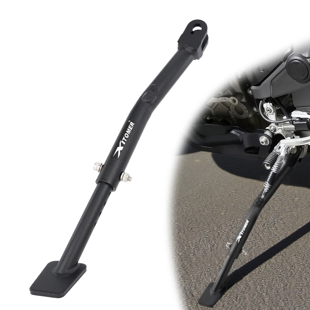 

Motorcycle Kickstand Fit For Ducati Multistrada V4 / S 2021 2022 2023 2024 2025 Steel Adjustable Side Support Bracket Foot Stand