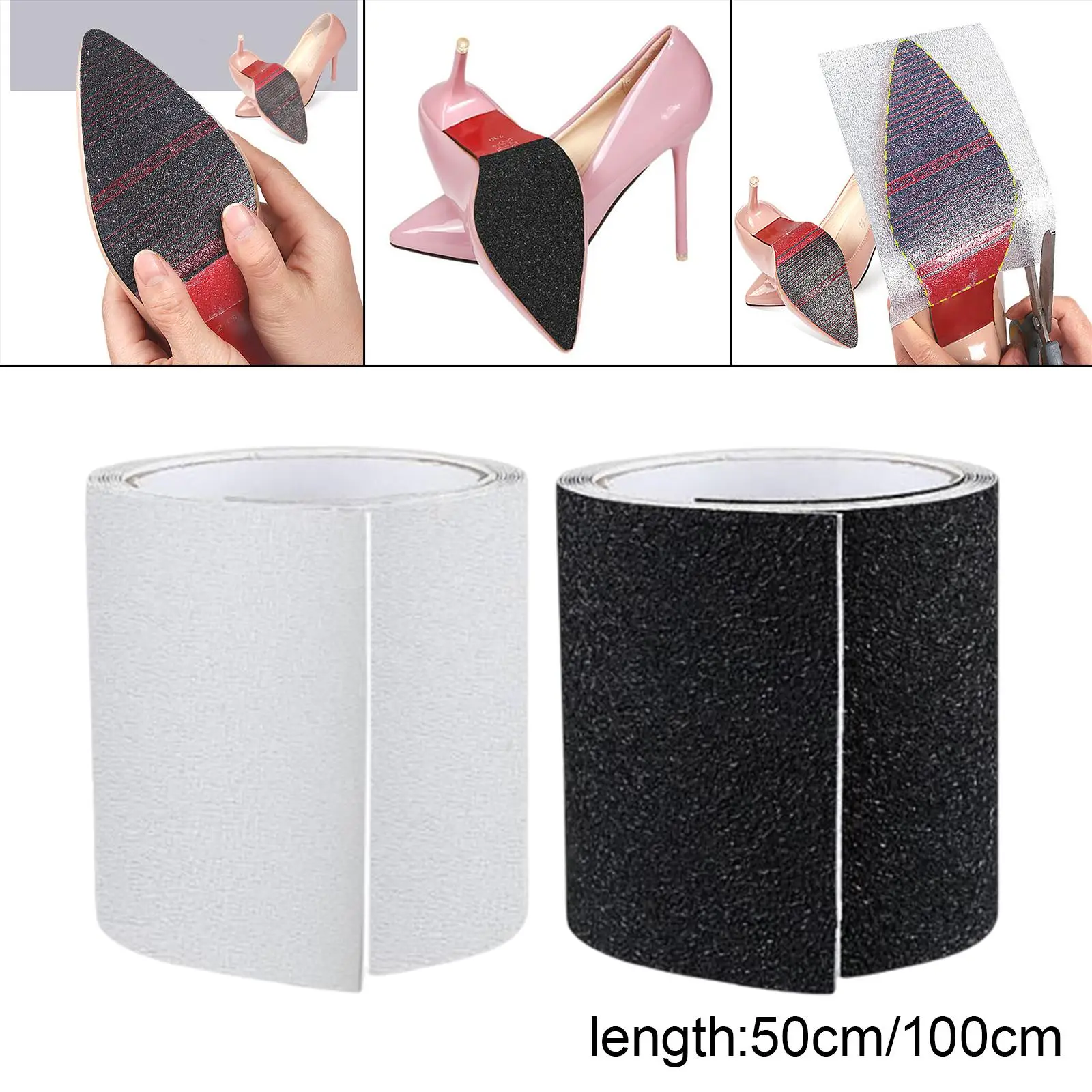 1 Roll Sole Sticker Accessories Self-Adhesive PVC for High Heels