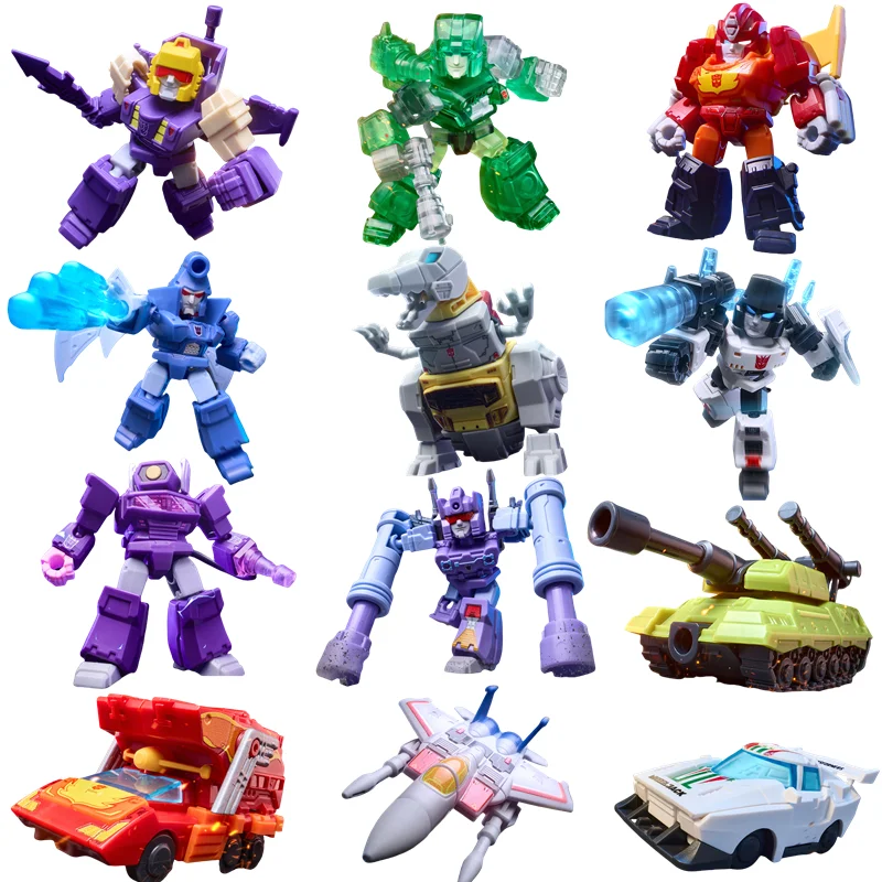 Blokees التحول أوبتيموس برايم موجة الصدمة Soundwave نحلة هوت رود عمل نموذج لجسم صندوق أعمى بنة هدية طفل