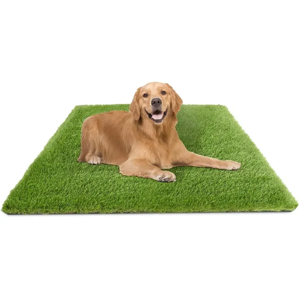 Outdoor Artificial Grass for Patios, Balconies, and Pet Areas with Drainage