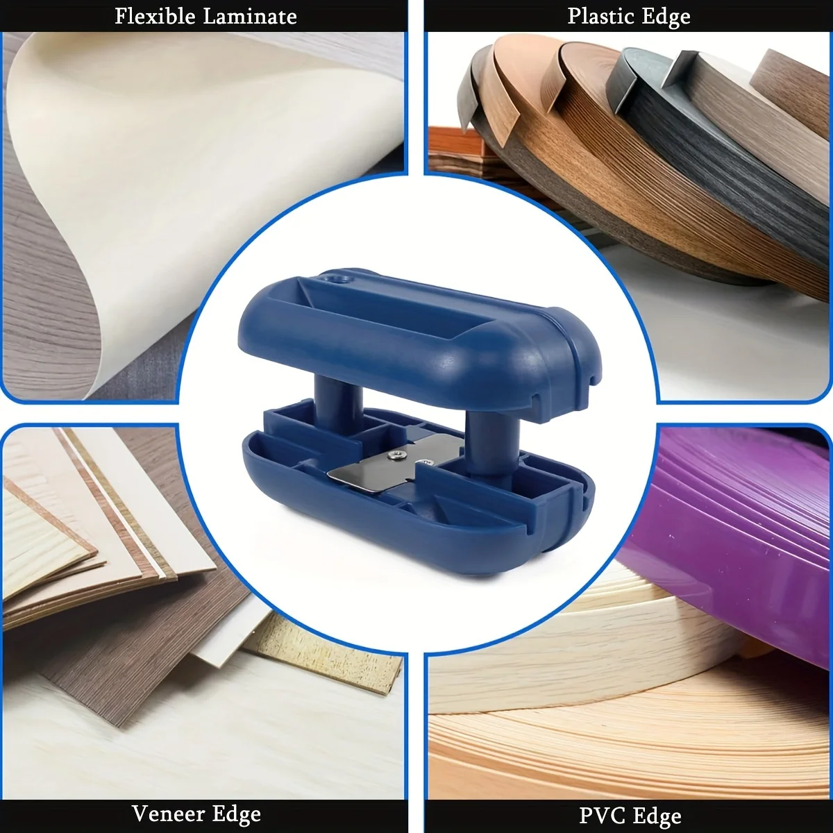 

Пневматический кромкообрезной инструмент для деревообработки с лезвием из углеродистой стали для профессиональной обрезки ленты