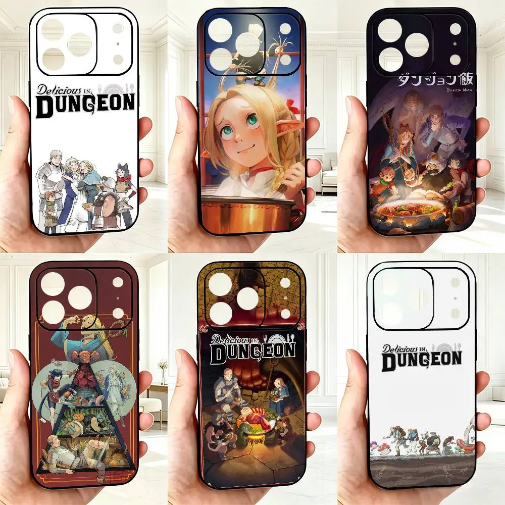 

D-Delicious in Dungeon Phone Case For iPhone 17, 16,15,14,13,12,11 Plus,Pro Max, Others Soft Black Cover