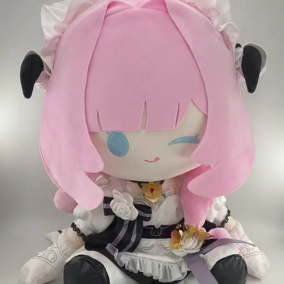 Muñeco de Peluche de 40 cm del Anime Japonés Honkai Impact 3, Elysia, Cojín, Disfraz de Dango, Ropa Intercambiable, Cosplay, Regalos Lindos de Navidad