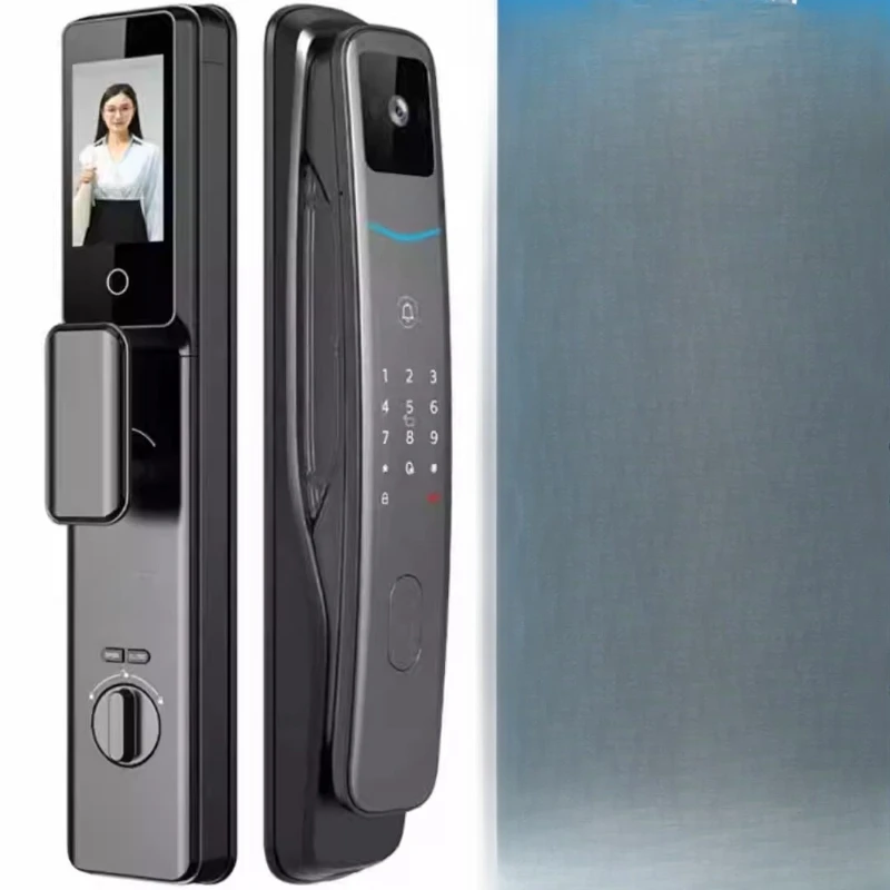 

Facial recognition fingerprint lock, smart door lock, combination lock