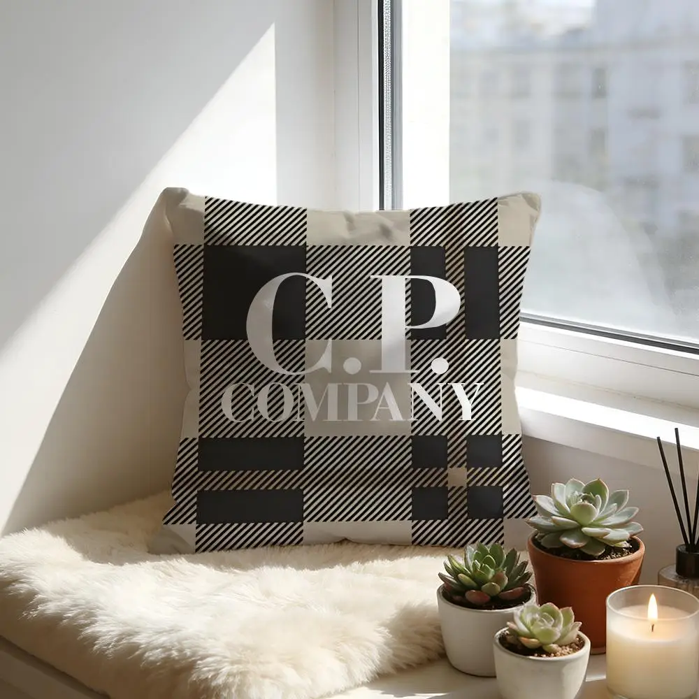 

С.П. Чехол для подушки CP Company Cozy Velvet, мягкая теплая подушка для дивана и кровати