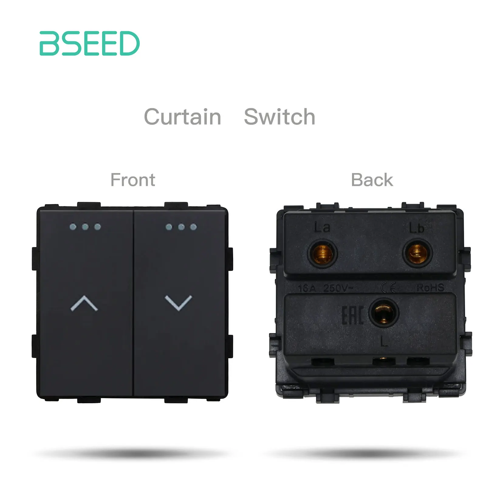 BSEED EU Wandglasplatte mit doppelter Internet-Buchse CAT5 RJ45 ST TV USB-Funktion Teile Steckdose DIY freie Kombination