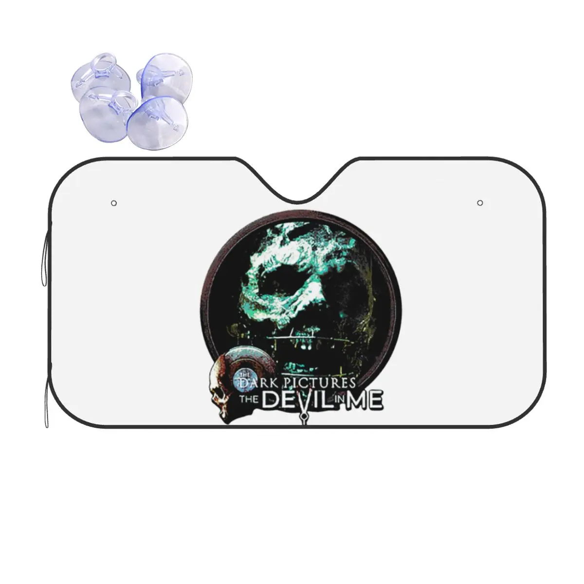

The Dark Pictures Anthology Game Sunshade Windscreen Car Front Windshield Window Sun Visor Accessories Covers