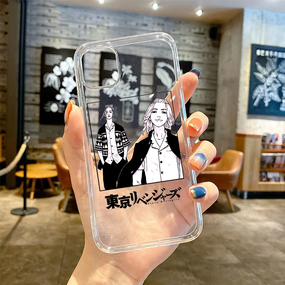 tokyo avengers Clear Transparent phone case for iPhone 15 14 11 12 13 mini pro XS MAX 8 7 6 6S Plus X SE XR