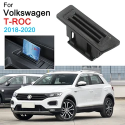 Coin and Card Slot Storage Box Card Inserter for Volkswagen VW T-ROC T Roc TROC Accessories 2018 2019 2020