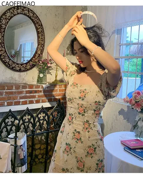 فستان صيفي لعام 2025 فستان نسائي كاجوال رخيص أنيق أنيق عتيق لحفلات بوهو مناسبة رسمية على الطراز الكوري فساتين طويلة ناعمة للشاطئ.
