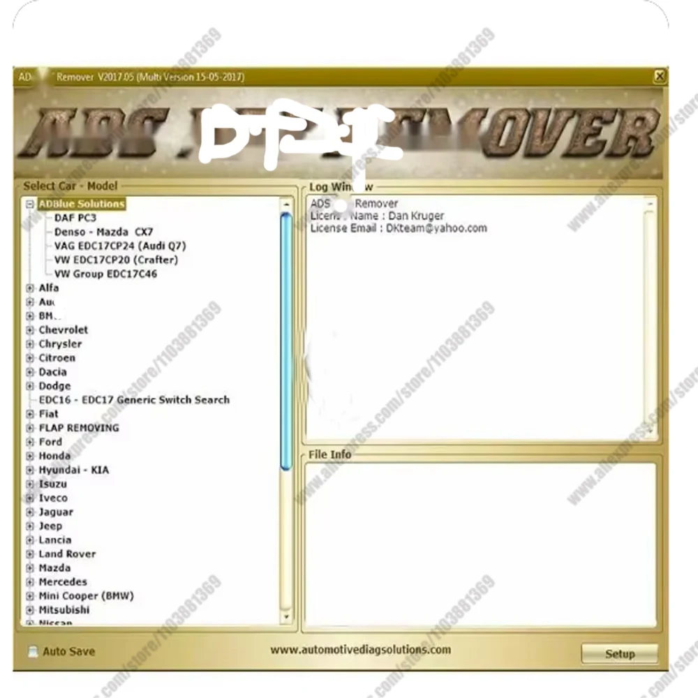 Car accessories tools D+P+F+E+G+R Lambda Remover Full 2017.5 Version Software DTC Remover +Unlock keygen+Install Video