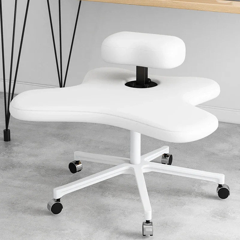 Cross-Leg Desk Chair Monkey Squat Stool Dormitory Easy Chair Comfortable Office Seating Unique Study Furniture