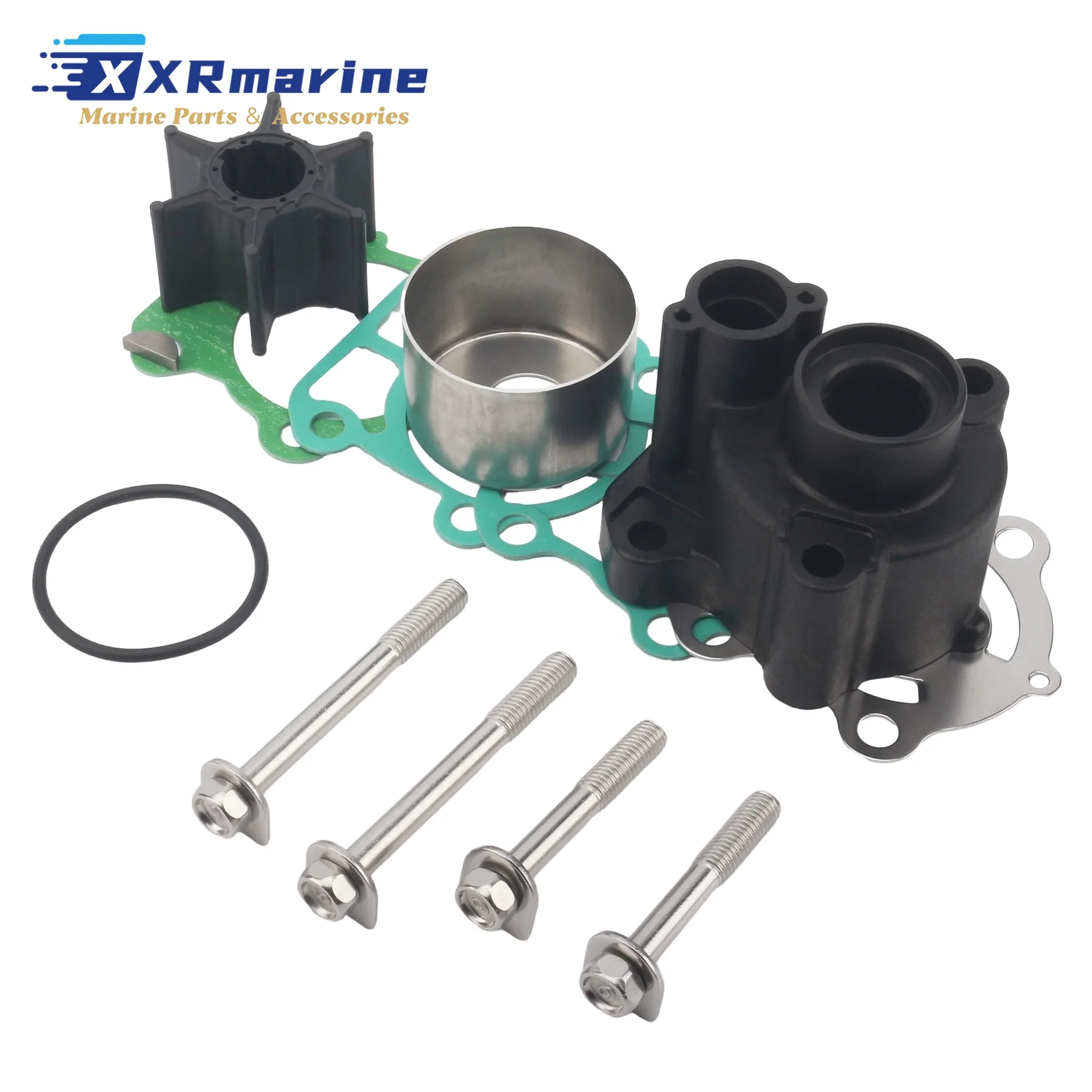 

Fits for Yamaha Outboard 75 80 90 100 HP F75 F80 F90 F100 4 Stroke Boat Engines Water Pump Impeller Repair Kit with Housing