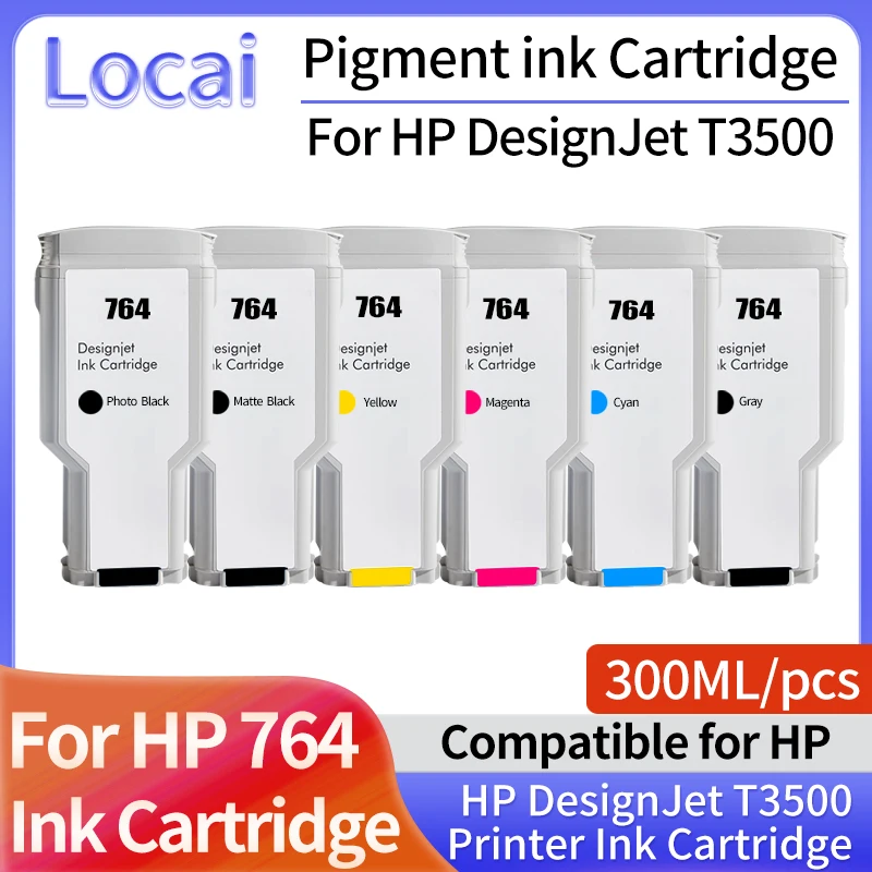 

Картридж для принтера HP Designjet T3500/C1Q17A/C1Q16A/C1Q13A/C1Q14A/C1Q15A/C1Q138A с пигментом, 300 мл