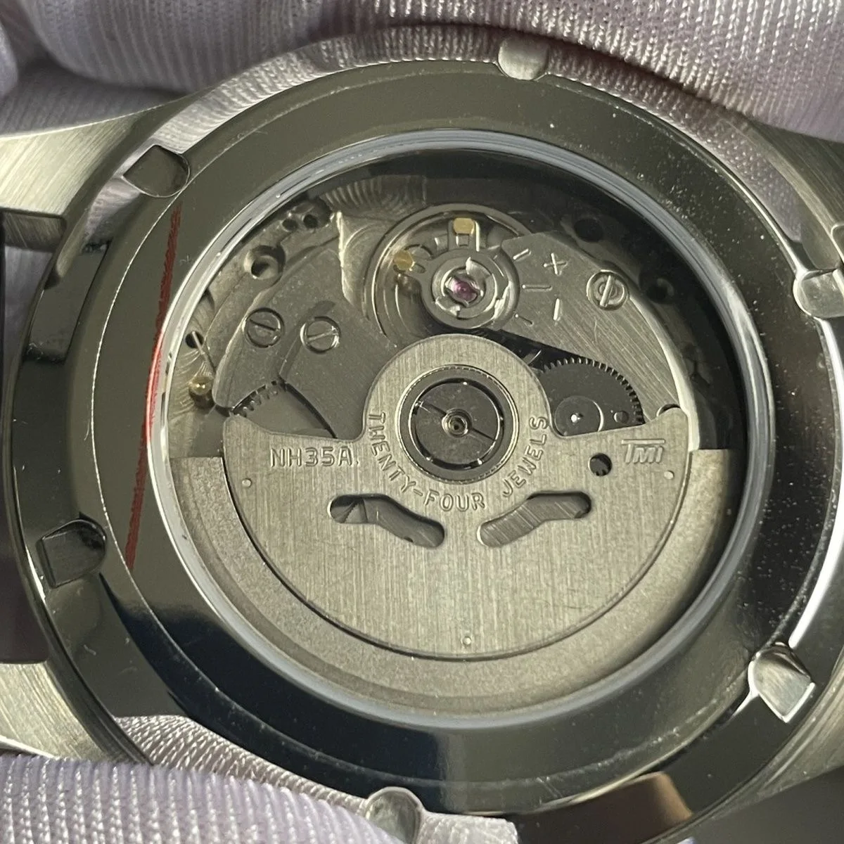 Reloj mecánico automático 40 mm reloj DIY modificado