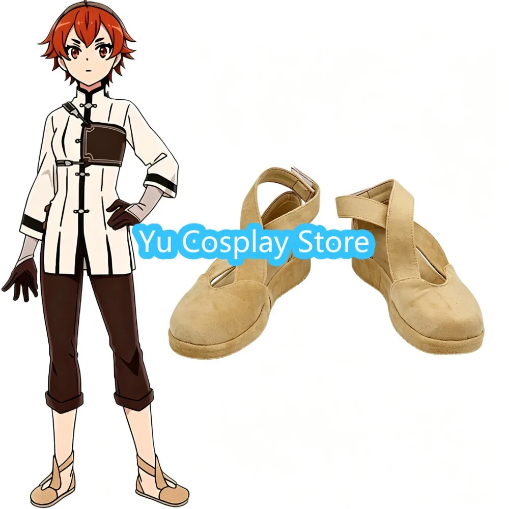 無職転生-ルーデウス・グレイラット-コスプレ靴-ファンタジーアニメブーツ-カスタムフットウェア