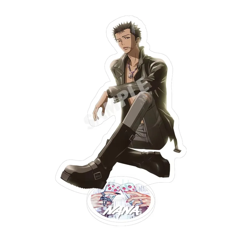 NANA Black White Manga Oosaki Nana Komatsu Hachi Okazaki Shinichi 15CM Acrylic Stand Keychain 2026 New Anime Stand Room Ornament