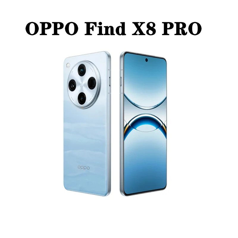 New OPPO Find x8 pro 5G Smart Phone 6.78   Snapdragon 8 Gen 3  Wireless Google 120Hz AMOLED Screen