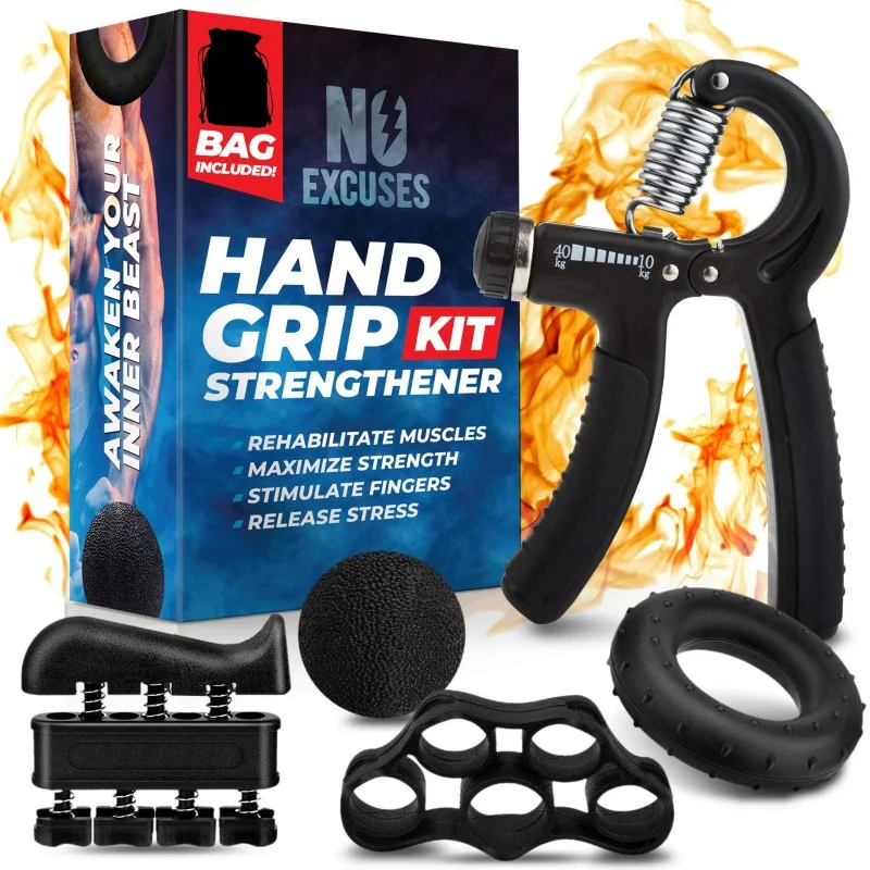 

Grip Strengthener Strength Training Adjustment Exercise Power Strengthening Pliers Spring Finger Pinch Wrist Expander Training