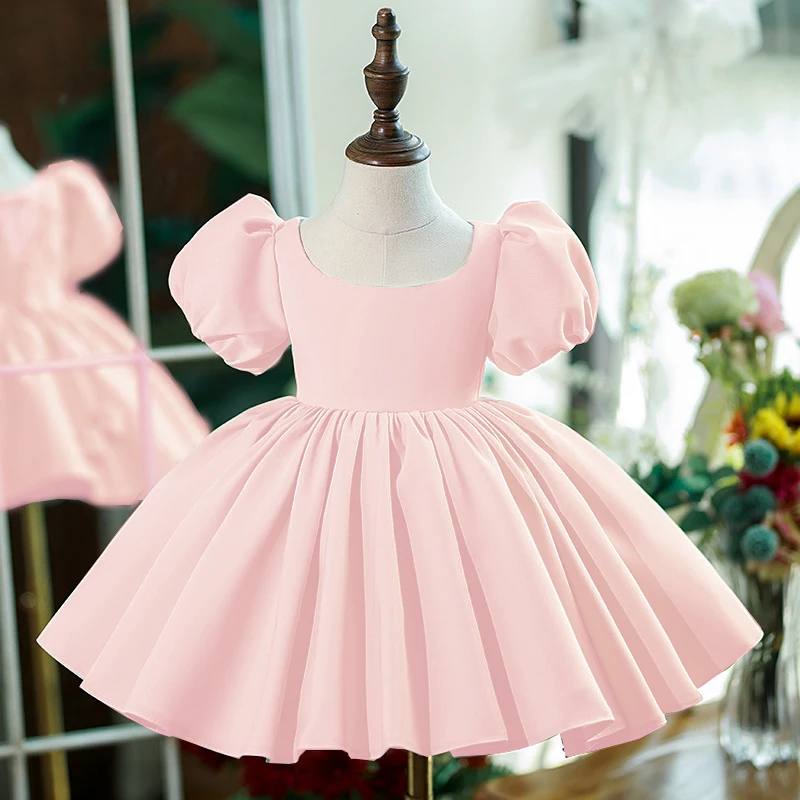 Girls Kids Party Dress Pageant Children Costume Princess Clothes Birthday Wedding Elegant Evening Bridesmaid Ball Gowns Vestidos