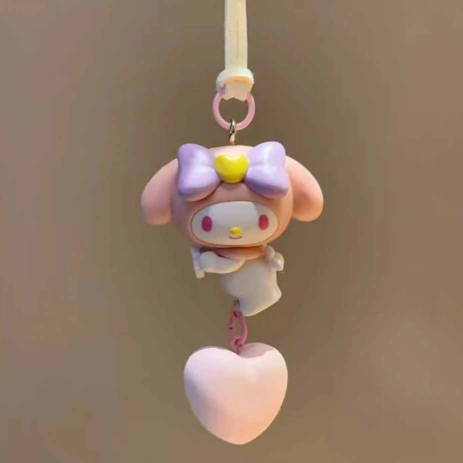 

Melody Car Pendant Cute Girl Heart Car Hanging Rear View Mirror Ca Keychain Ornaments