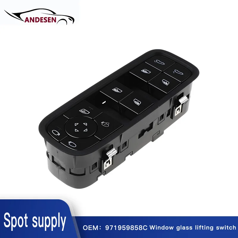

971959858C is suitable for Porsche CAYENNE PANAMERA971 left front window glass lift switch