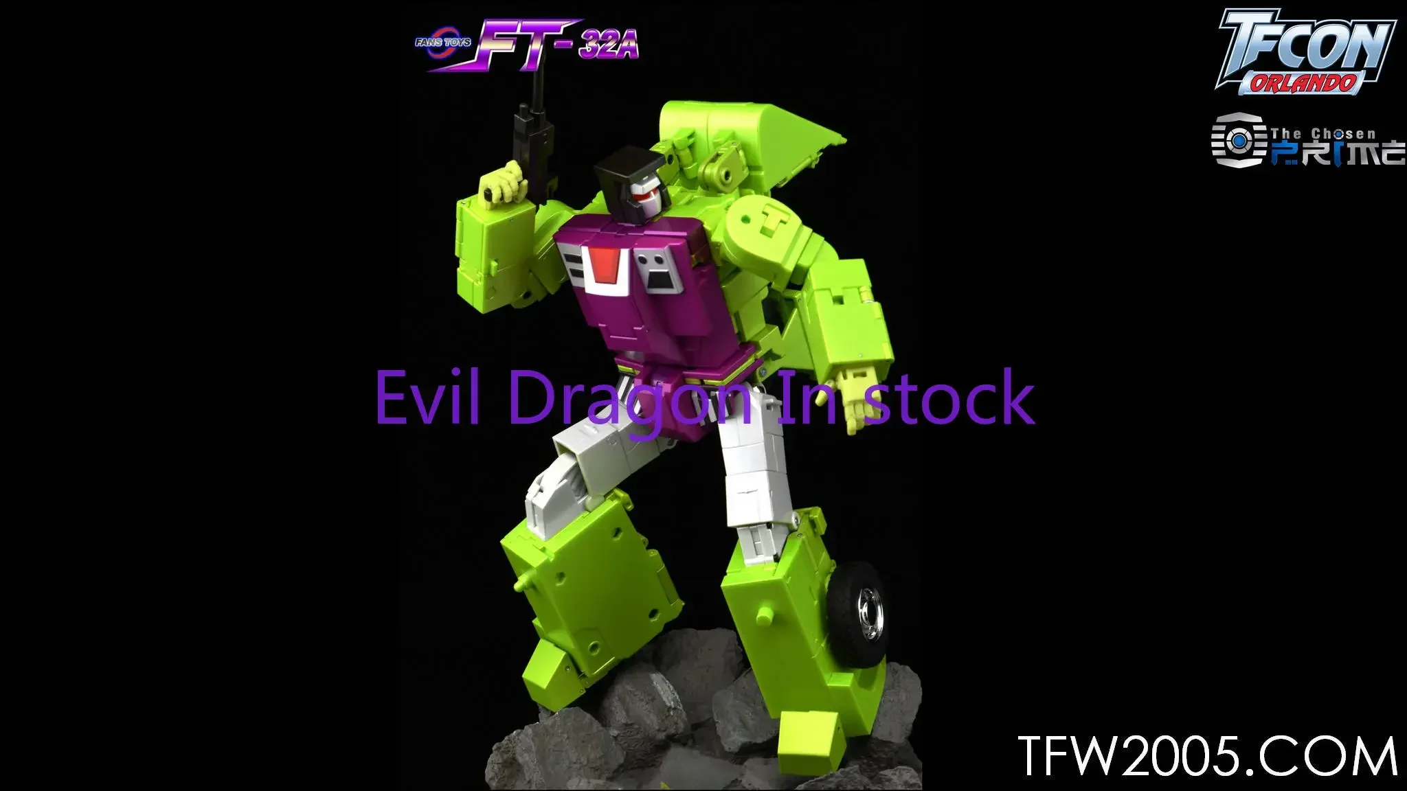 In Stock Original FansToys FT-32A Transformed FT32A Destroyer Scraper MP Scale Action Figure Robot Toy with Box