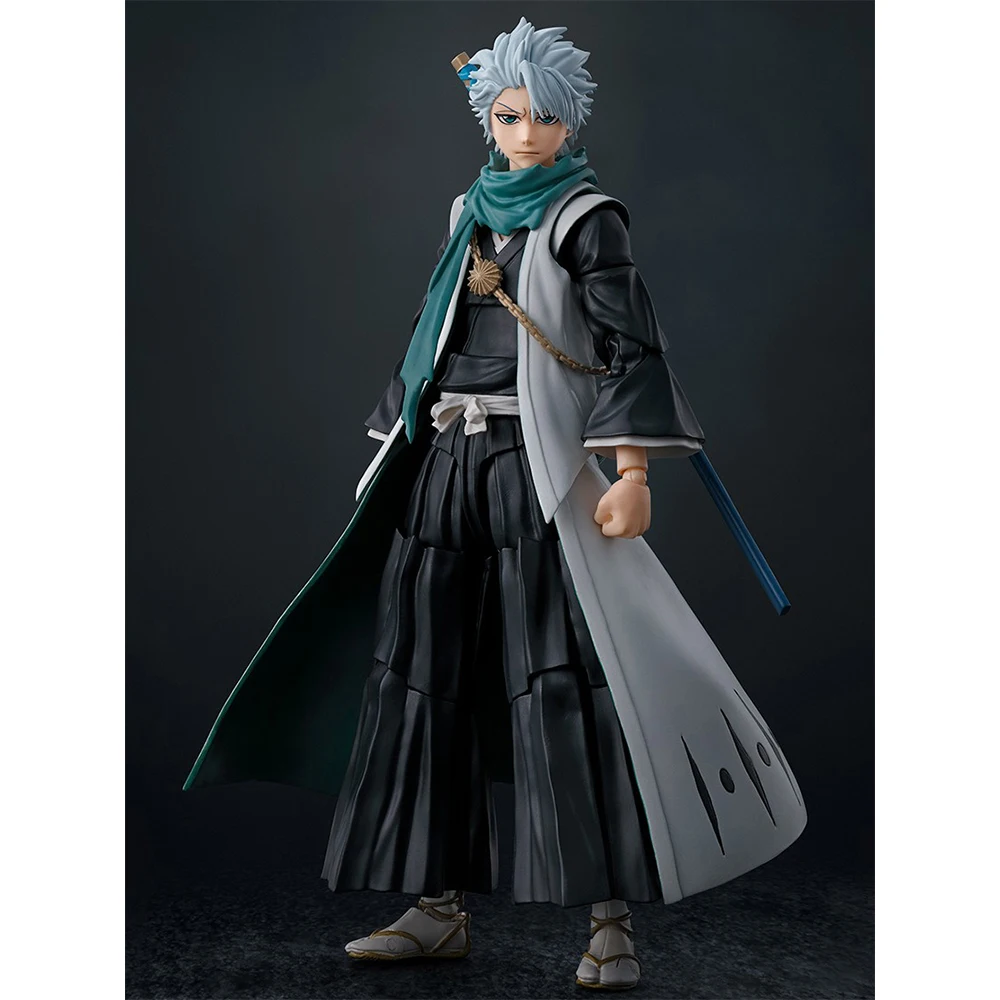 Bandai S.H.Figuarts BLEACH Hitsugaya Toushirou 1/12 Collectible Anime Action Figure Model Toy 13.5cm Doll