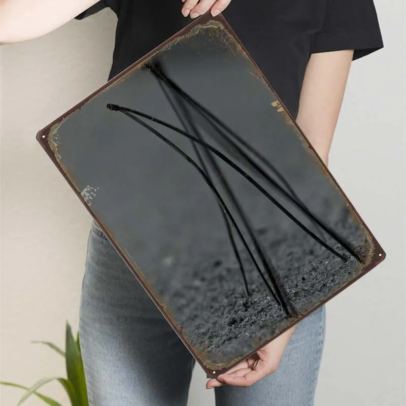 壁の装飾,居間の装飾,看板,パーソナライズされたレトロな金属の看板