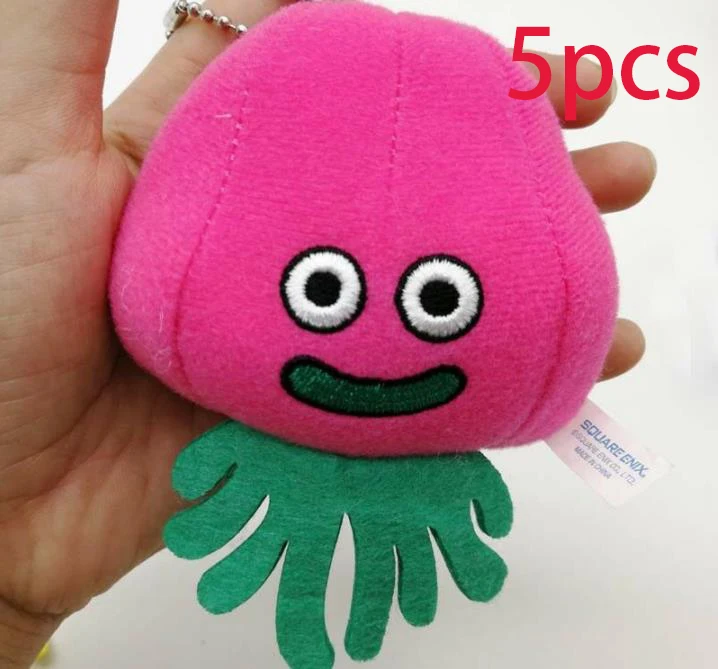 

DRAGON QUEST Smile Slime Plush Doll Healer Slime Stuffed 5pcs