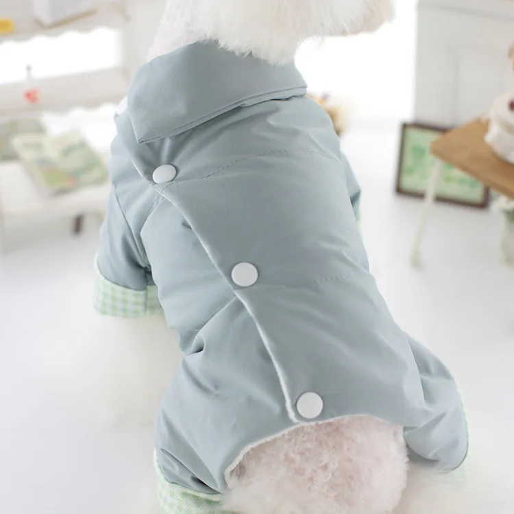 Winter Dog Clothes Jumpsuit Puppy Apparel Small Dog Costume Outfit Coat Yorkie Pomeranian Poodle Bichon Frise Schnauzer Clothing