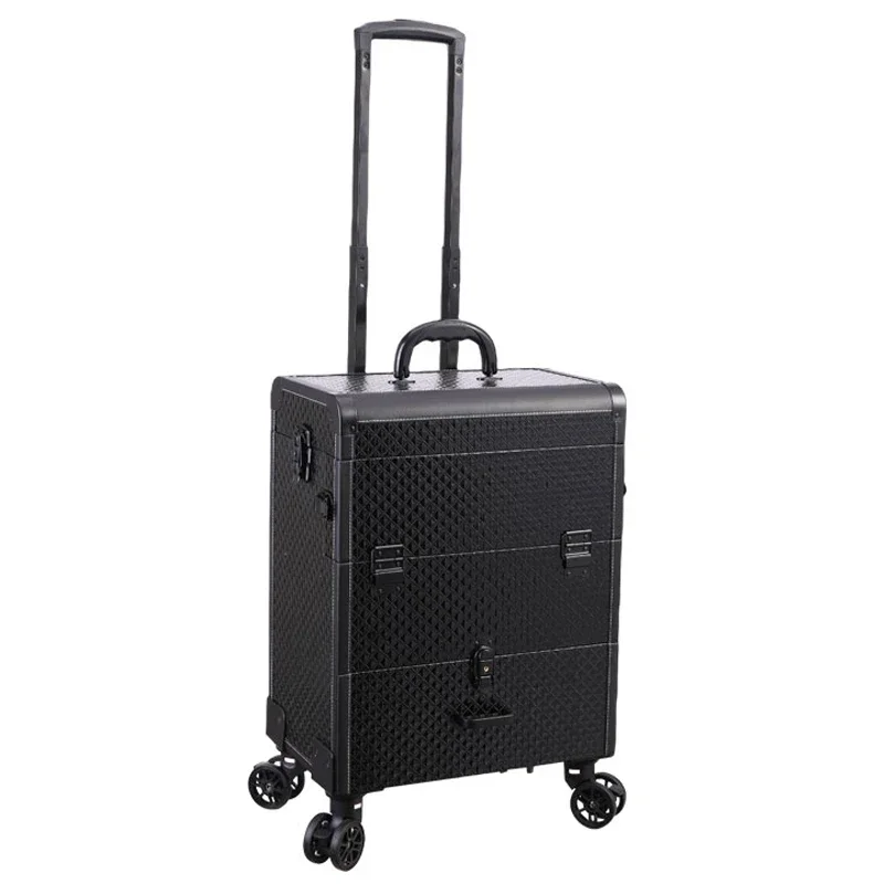 

Embroidery suitcase, door-to-door nail art, eyelash makeup, beautician, medical beauty trolley wheel, storage toolbox