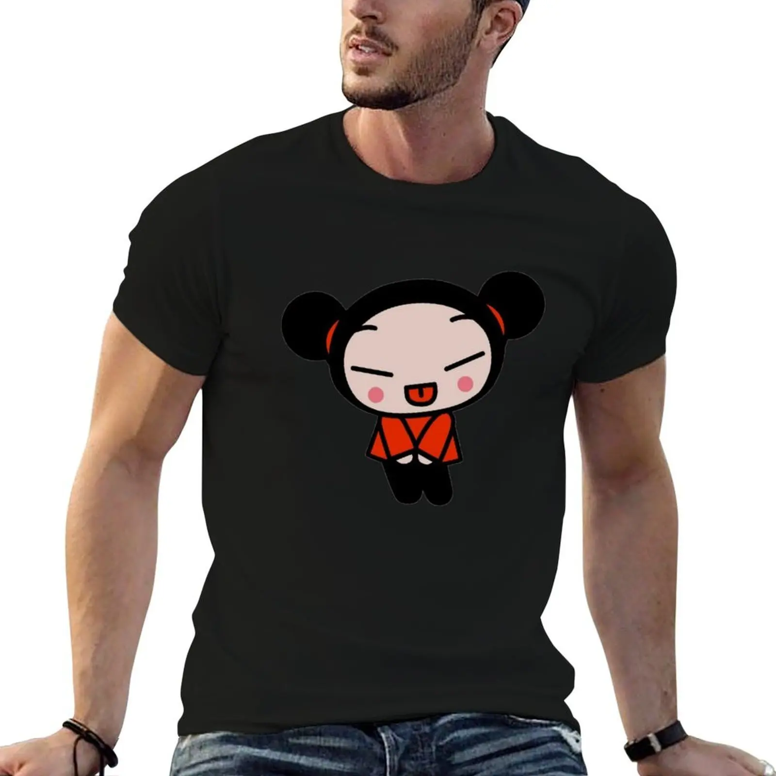

Pucca T-Shirt man t shirt graphic funny t shirts cotton funny t shirts dark humor T-Shirt