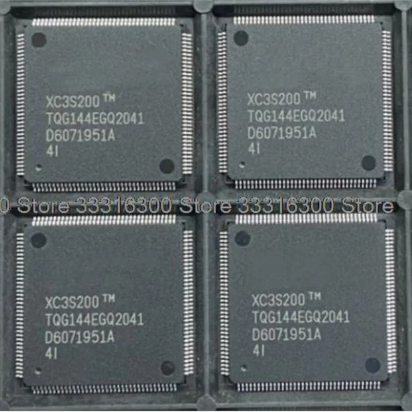 

2PCS New XC3S200-4TQG144I XC3S200-TQG144 QFP144 Programmable logic device chip IC