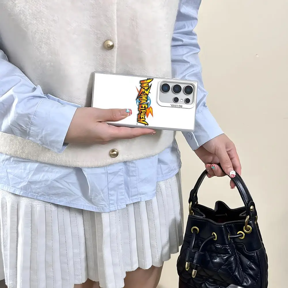 اليابان أنيمي Inazuma E-Eleven جراب هاتف لسامسونج غالاكسي S25 حافة S24 S23 S22 S21 S20 الترا فوندا سيليكون غطاء فضي #5