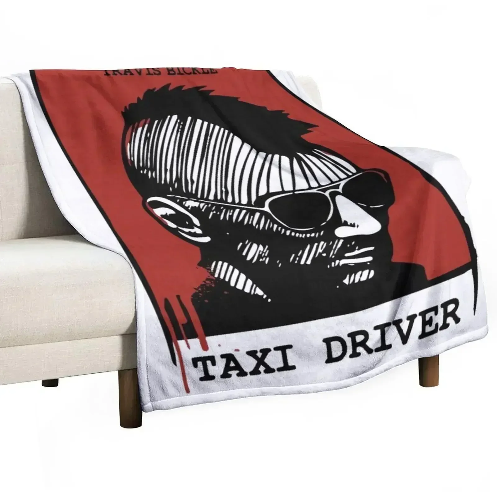 Taxi Driver-Travis Bickle Throw Blanket Polar for winter warm for winter Shaggy Kid'S bed plaid Blankets