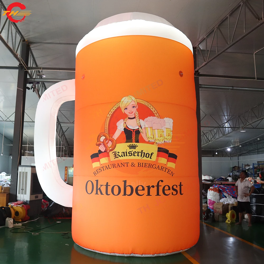 Fast Shipping Giant Inflatable Coffee Cup Model Decoration Advertising Inflatables for Sale