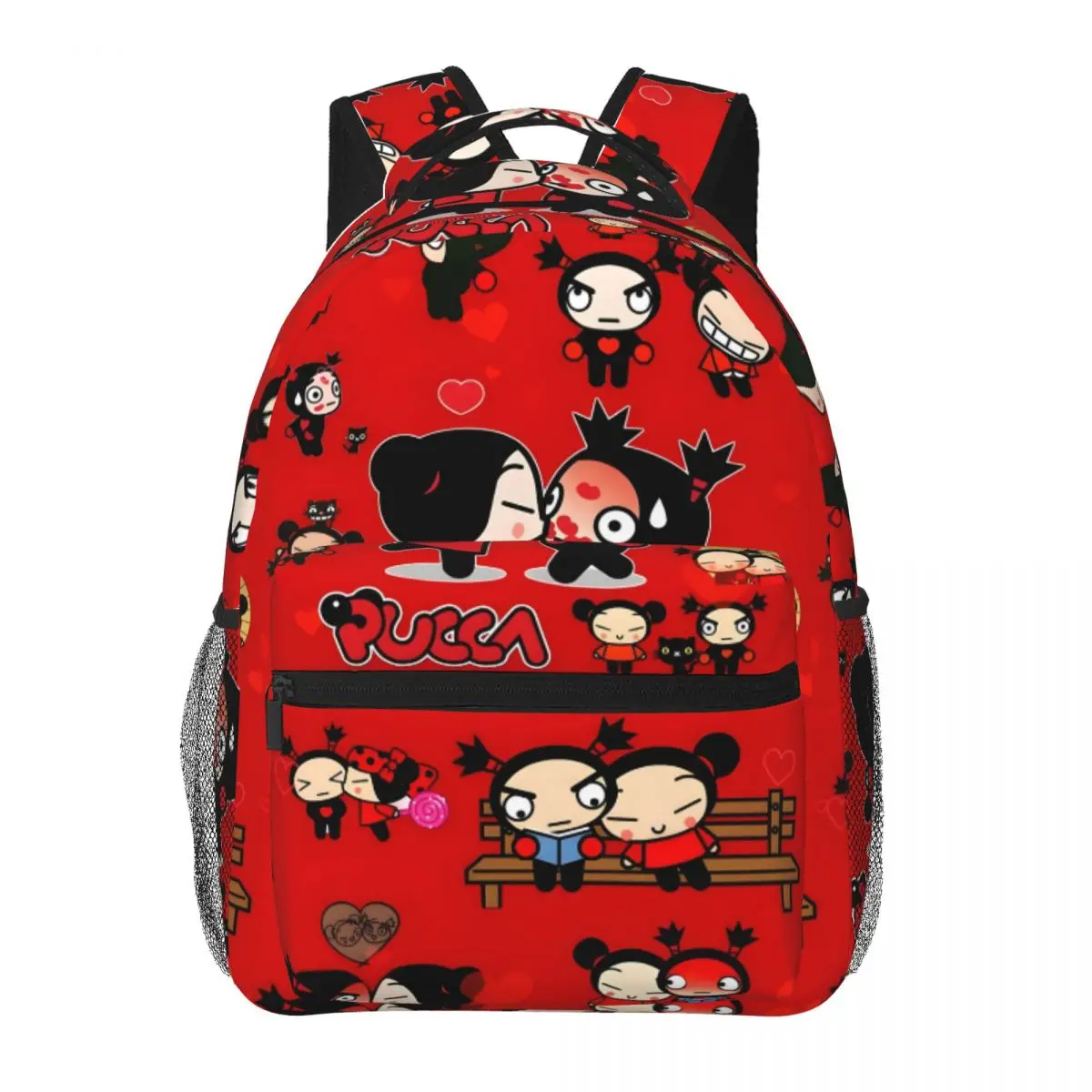 Pucca Backpack for Men Women Fashion Student Business Daypack College Shoulder Bag 16in