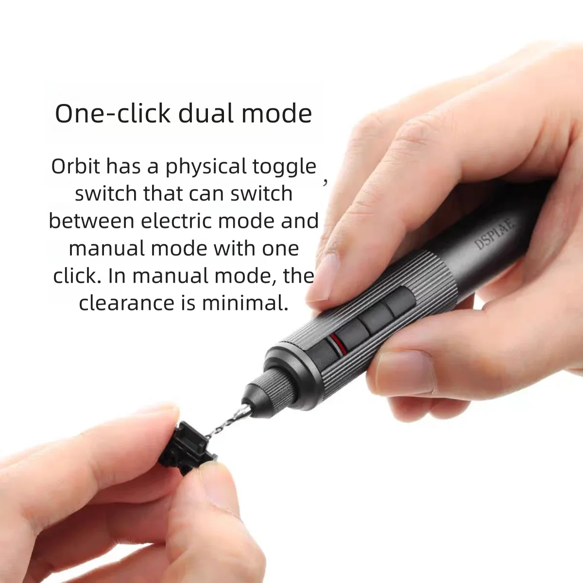 AT-ED01 DSPIAE Orbit Electric Hand Drill / Screwdriver for Plastic / Wooden / Soft Metal Drilling Model Assembly Hobby Tools