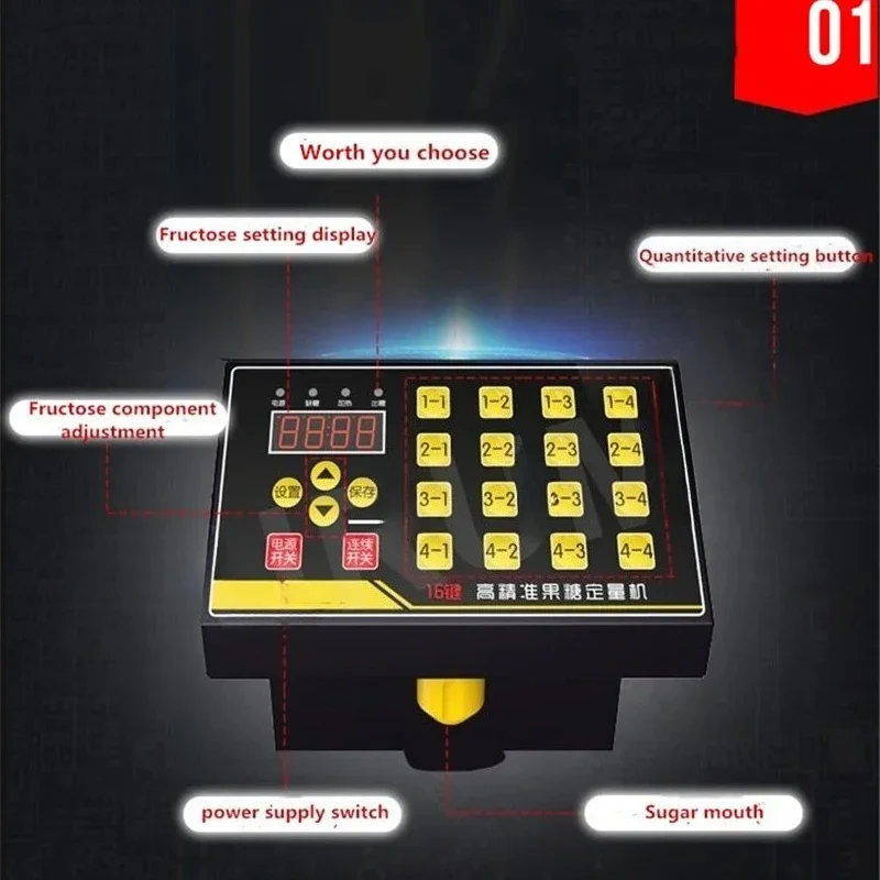 

Automatic Stainless Steel Bubble Tea Equipment Fructose Quantitative Machine Syrup Dispenser