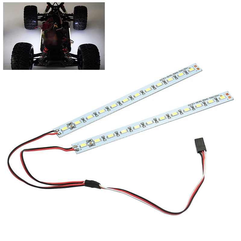 24 LED RC Car Chassis Light Kit-Multi-Brand Universal Fit for 1/10&1/8 Scale Traxxas,HSP,HPI,Redcat, Tamiya, MST, WLtoys Models