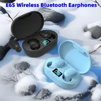 E6S Wireless Bluetooth Earphones Wireless Headphones TWS Headset Noise Cancelling Earbuds with Microphone Headphones